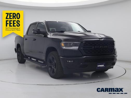 Black 2023 RAM 1500 Bighorn