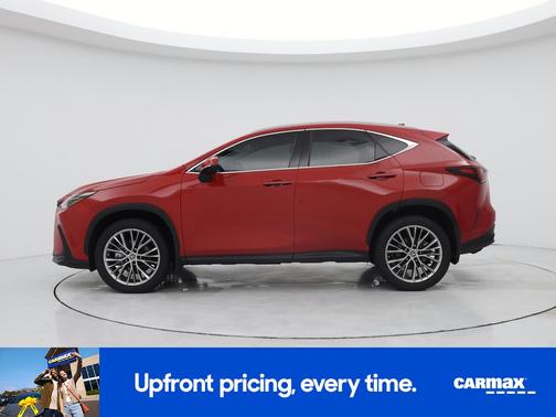 Red 2022 Lexus NX 350h Luxury