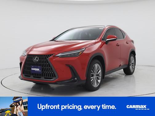 Red 2022 Lexus NX 350h Luxury