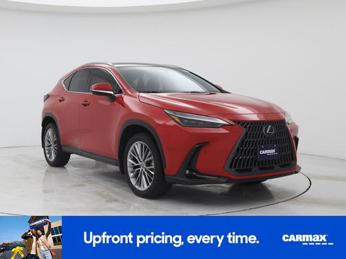 Red 2022 Lexus NX 350h Luxury