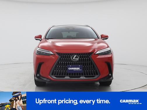 Red 2022 Lexus NX 350h Luxury