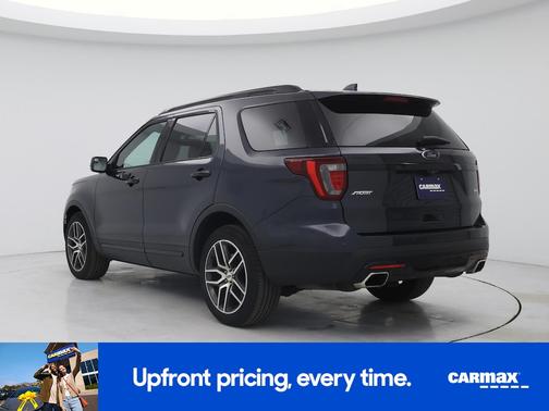 Black 2017 Ford Explorer Sport