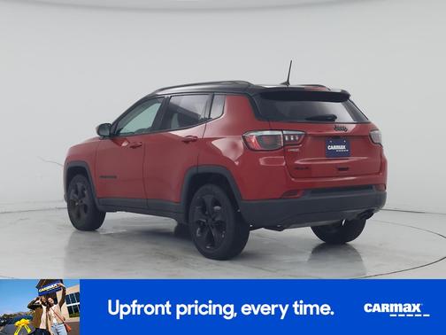Red 2019 Jeep Compass Latitude