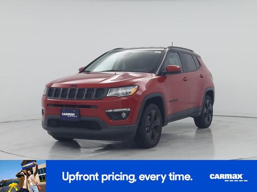 Red 2019 Jeep Compass Latitude