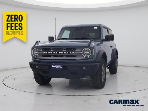Blue 2023 Ford Bronco Big Bend