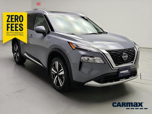 Gray 2023 Nissan Rogue Platinum