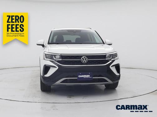 White 2023 Volkswagen Taos SEL