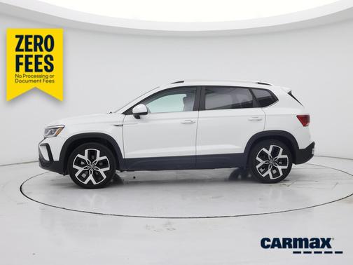 White 2023 Volkswagen Taos SEL