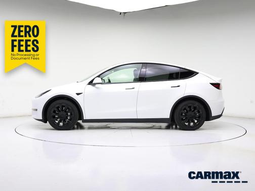 White 2021 Tesla Model Y Long Range