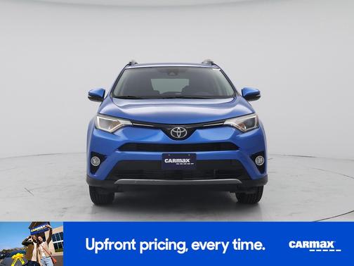 Blue 2017 Toyota RAV4 XLE