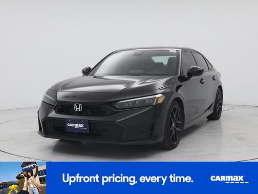Black 2025 Honda Civic Sport