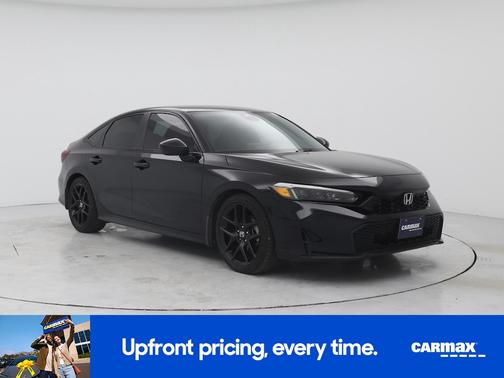 Black 2025 Honda Civic Sport
