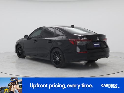 Black 2025 Honda Civic Sport