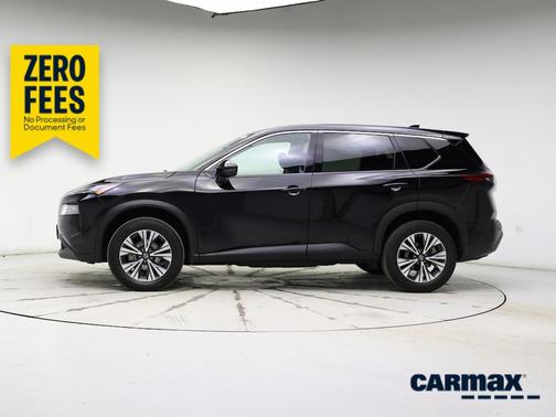 Black 2021 Nissan Rogue SV