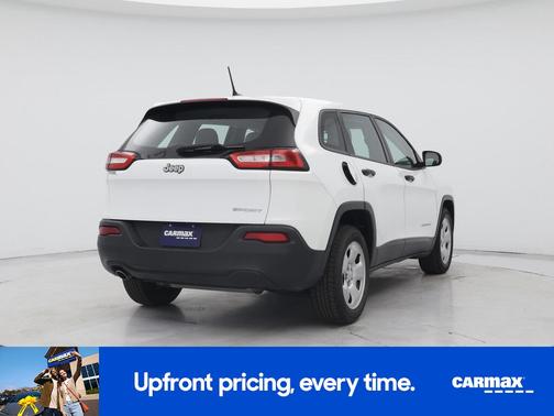 White 2015 Jeep Cherokee Sport