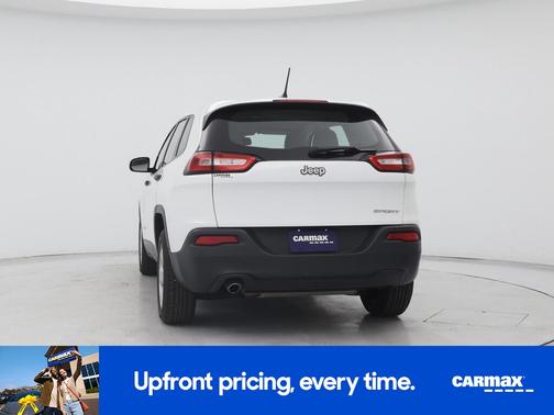 White 2015 Jeep Cherokee Sport