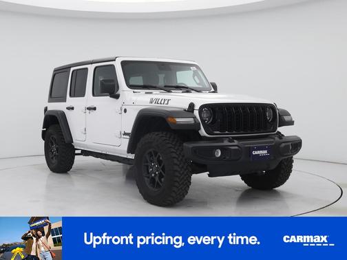 White 2024 Jeep Wrangler Willy's