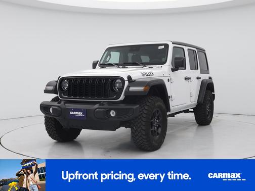 White 2024 Jeep Wrangler Willy's