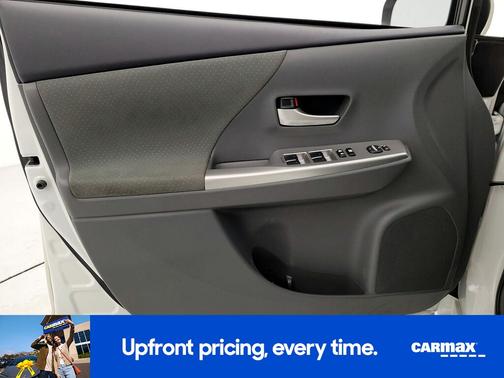 White 2014 Toyota Prius v Three