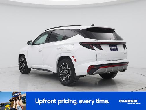 White 2024 Hyundai TUCSON Hybrid N Line