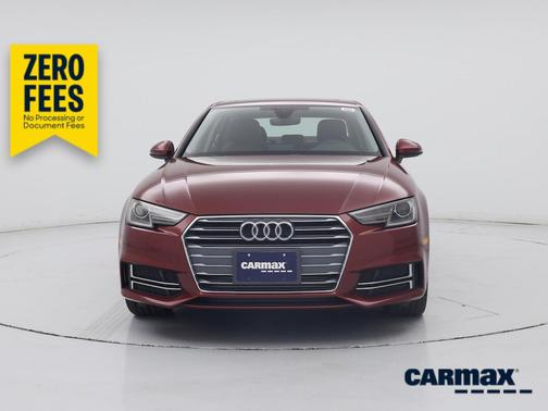 Burgundy 2018 Audi A4 Premium