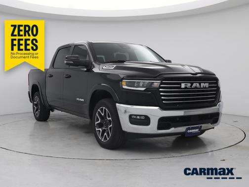 Black 2025 RAM 1500 Laramie