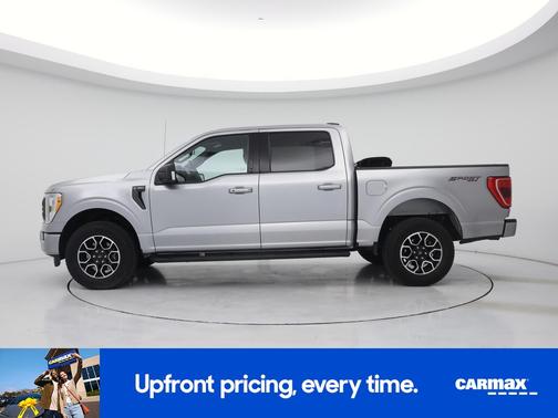 Gray 2021 Ford F-150 XLT