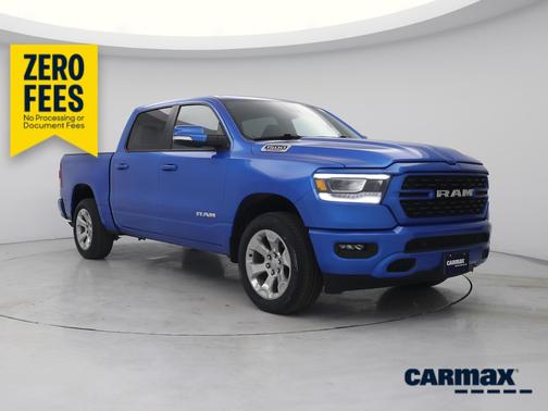 Blue 2022 RAM 1500 Bighorn