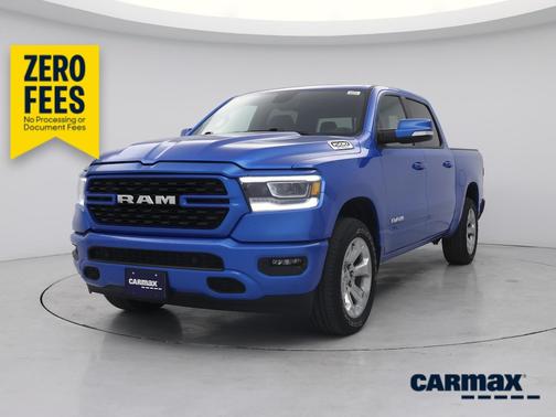 Blue 2022 RAM 1500 Bighorn
