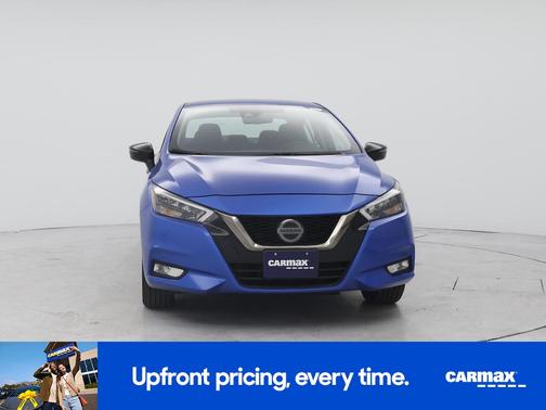 Blue 2020 Nissan Versa SR