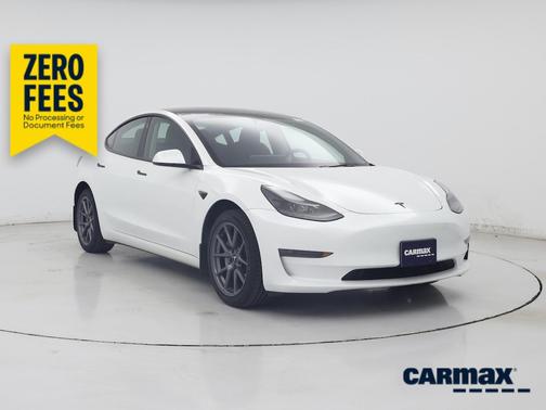 White 2023 Tesla Model 3
