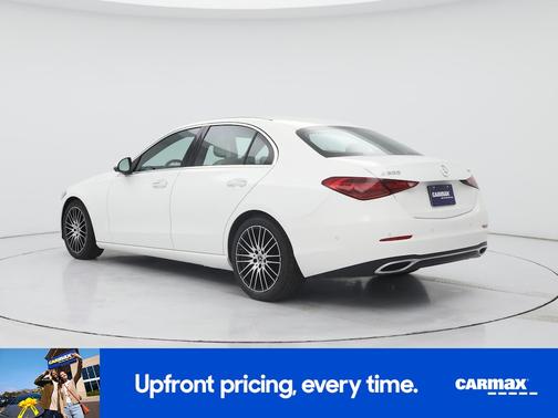 White 2022 Mercedes-Benz C-Class