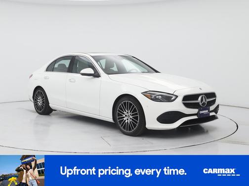White 2022 Mercedes-Benz C-Class