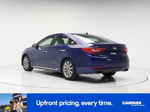 Blue 2017 Hyundai SONATA Limited