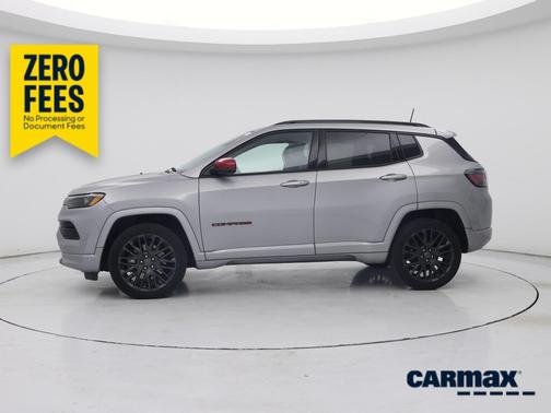 Silver 2023 Jeep Compass Red Edition