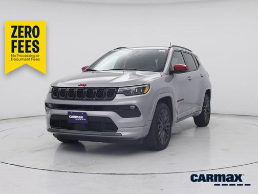Silver 2023 Jeep Compass Red Edition