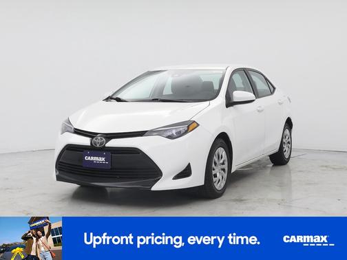 White 2017 Toyota Corolla LE