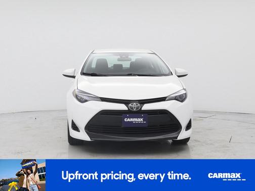 White 2017 Toyota Corolla LE