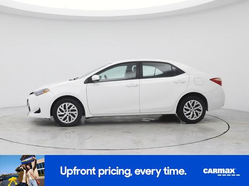 White 2017 Toyota Corolla LE