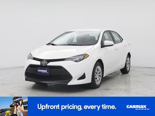 White 2017 Toyota Corolla LE