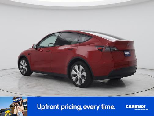 Red 2022 Tesla Model Y Long Range