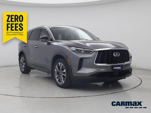 Gray 2023 INFINITI QX60 Luxe