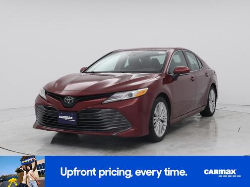 Burgundy 2019 Toyota Camry XLE