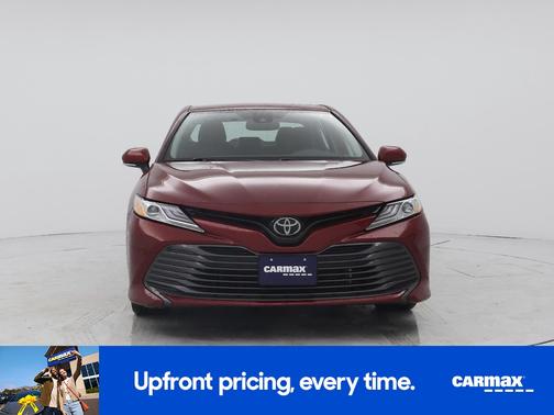 Burgundy 2019 Toyota Camry XLE