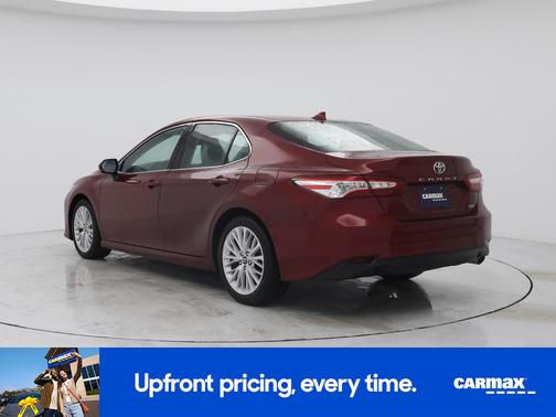 Burgundy 2019 Toyota Camry XLE