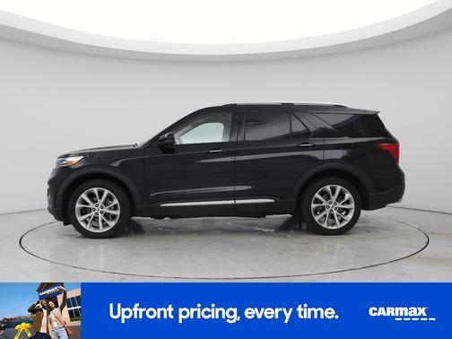 Black 2022 Ford Explorer Platinum