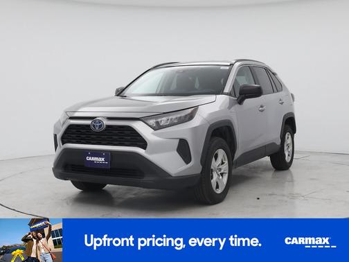 Silver 2019 Toyota RAV4 Hybrid LE