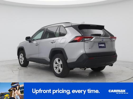 Silver 2019 Toyota RAV4 Hybrid LE