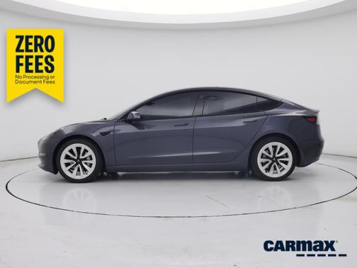 Gray 2023 Tesla Model 3