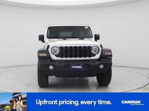 White 2025 Jeep Wrangler Sport S